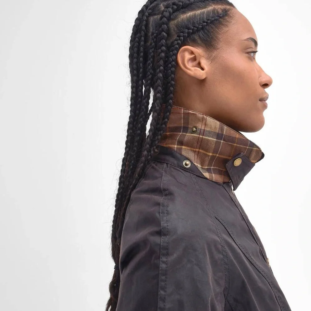 Barbour. Beadnell Waxed Jacket. Brown. US 6. - Picture 5 of 12